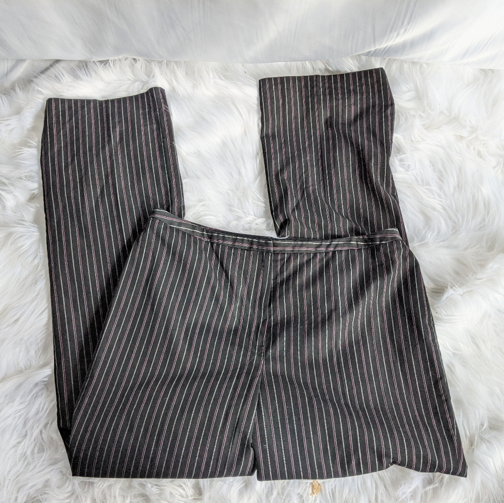 Jones New York Pink Pinstriped Pants